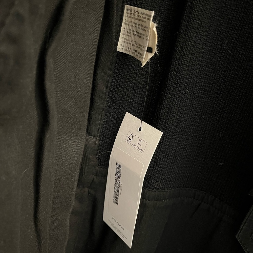 Valentino Leather Trench Coat View 5